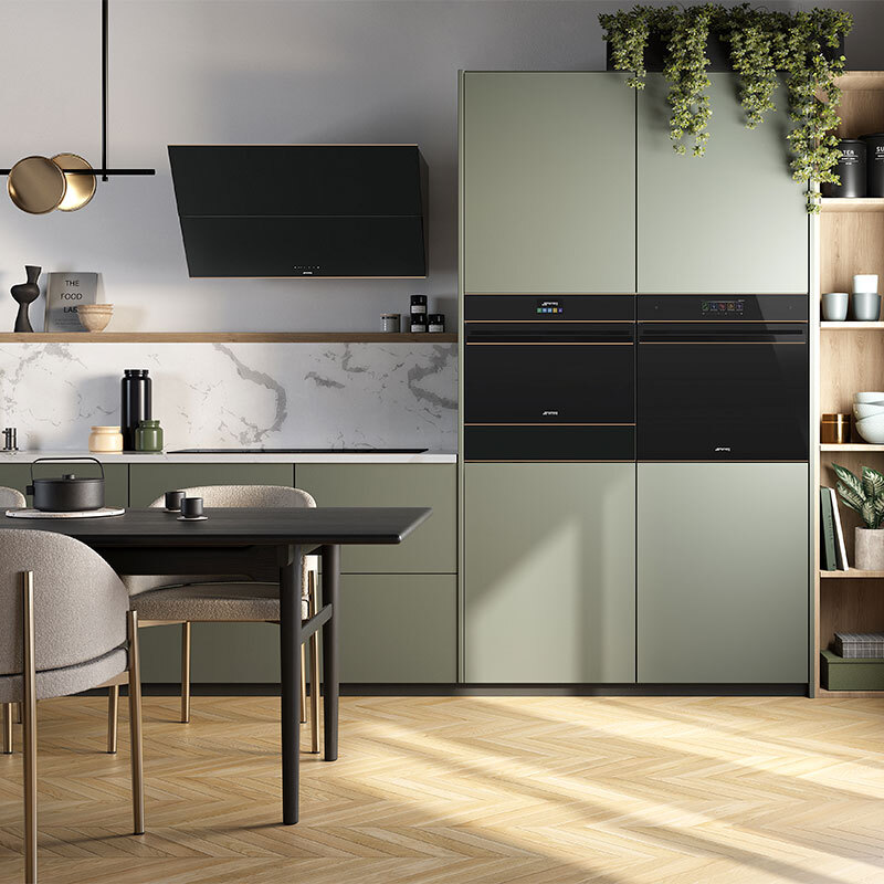 Campana Smeg E KV694R Clase A+ Negro 90cm - Imagen 10