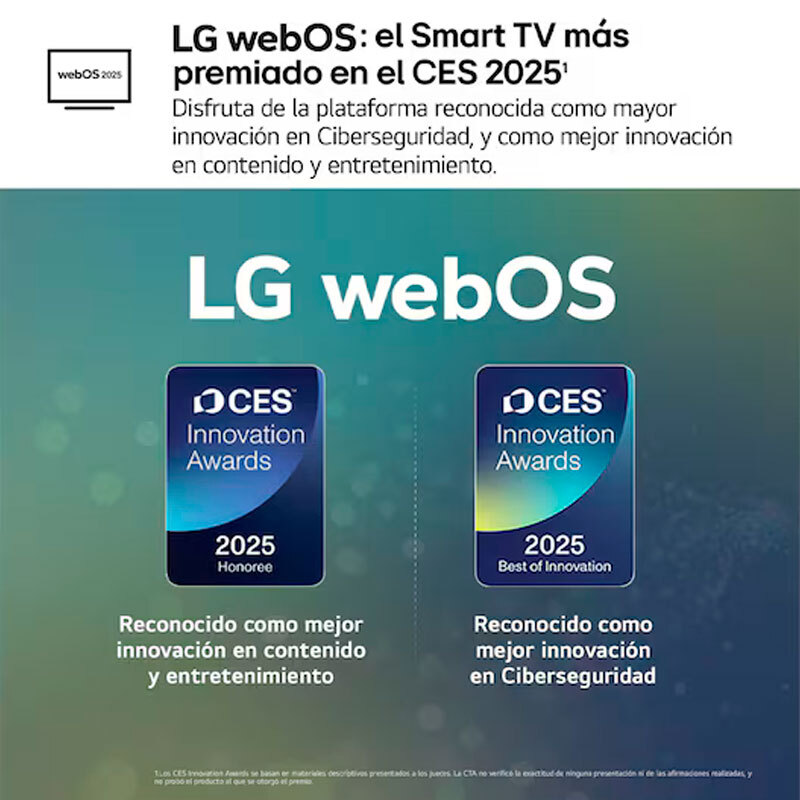TV 77'' LG OLED77B56LA OLED 4K 195cm Clase G - Imagen 10