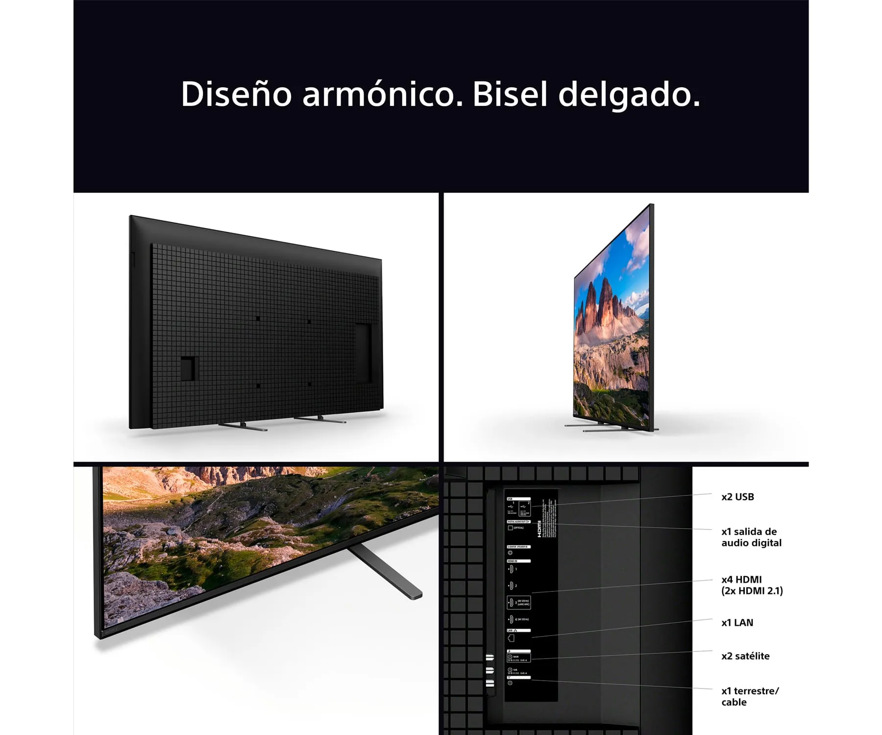 TV 98" Sony Bravia 5 K-98XR5 MINI LED UHD 4K Clase G - Imagen 3