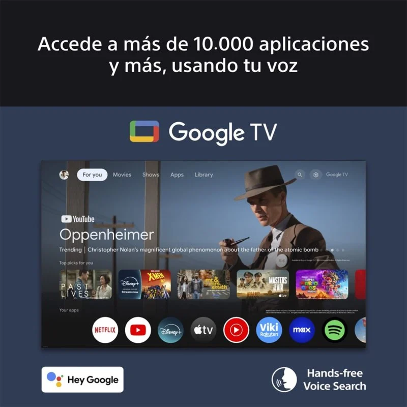 TV 55'' Sony K-55S3 4K Ultra HD Android TV Clase F - Imagen 3