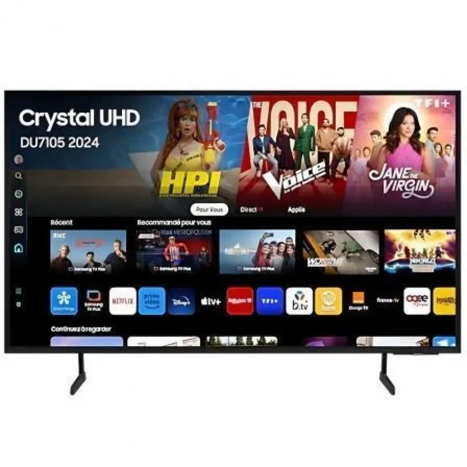 TV 65'' Samsung TU65DU7105KXXC 4K 163cm Clase G