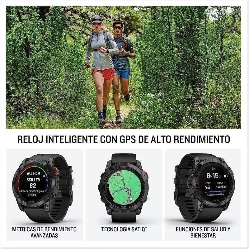 Smartwatch Garmin epix Pro Gen 2 GPS 32GB 10ATM Gris Oscuro - Imagen 3