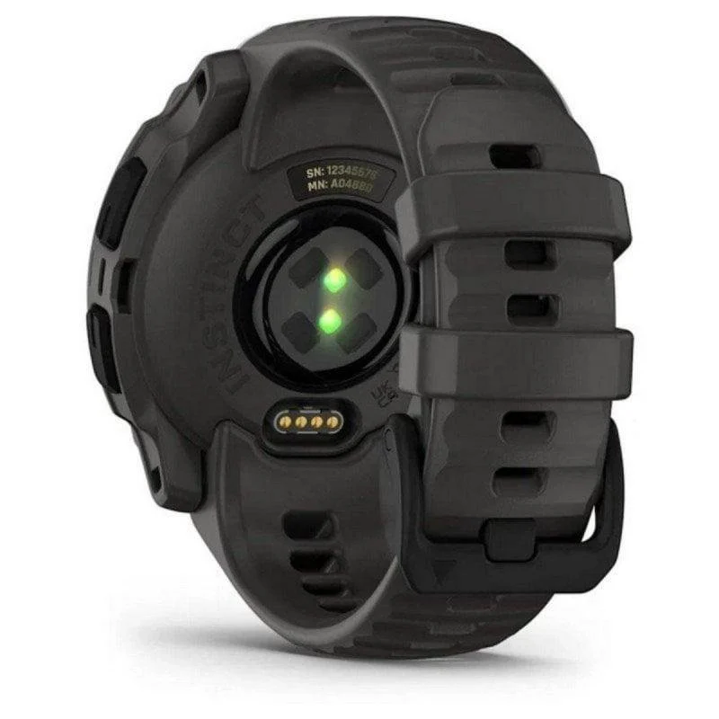 Smartwatch Garmin Instinct E GPS 45mm con Pulsioxímetro Resistente al Agua Negro - Imagen 2