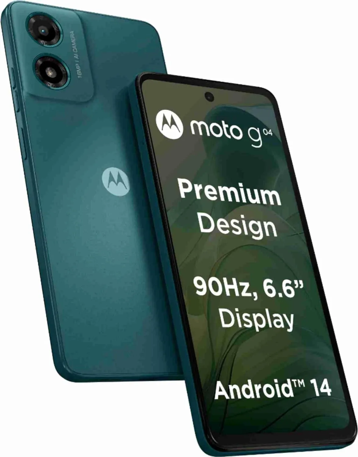 Smartphone Motorola Moto G04 4GB 128GB 4G 6.56" Verde