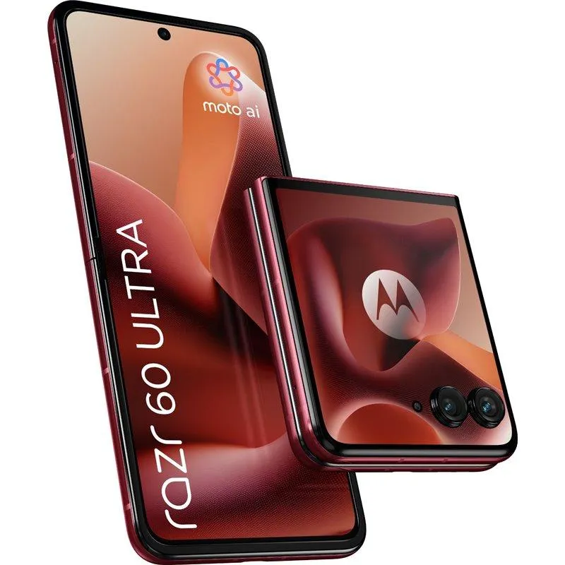 Smartphone Motorola Razr 60 Ultra 16GB 512GB 5G 7" Rojo Oscuro