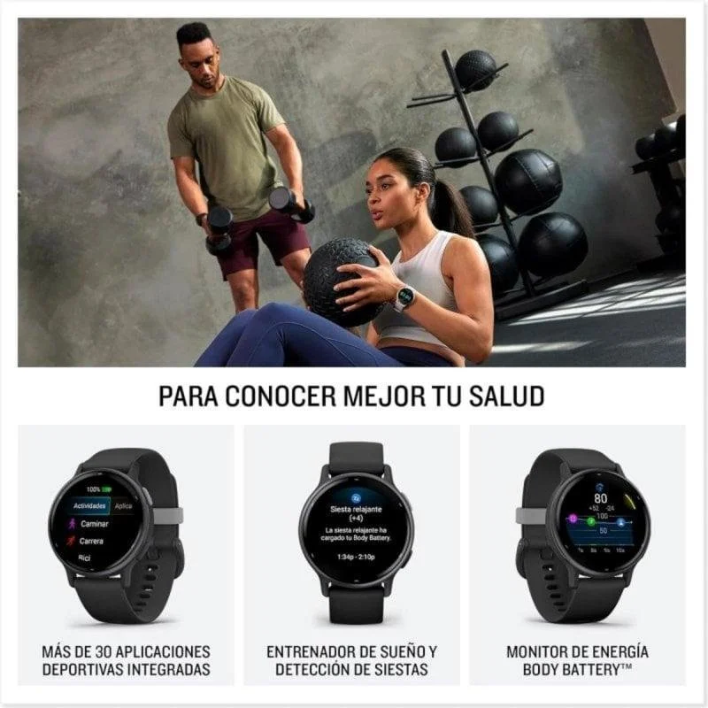 Smartwatch Garmin Vívoactive 5 Lila - Imagen 2
