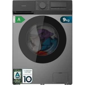 Lavadora Cecotec Bolero DressCode 9450 Inverter Steel 9Kg Clase A-10% Gris Oscuro