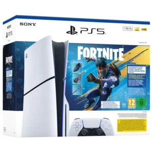 Consola Sony PlayStation 5 Slim Chasis E 1TB Blanco + Fortnite Flowering Chaos