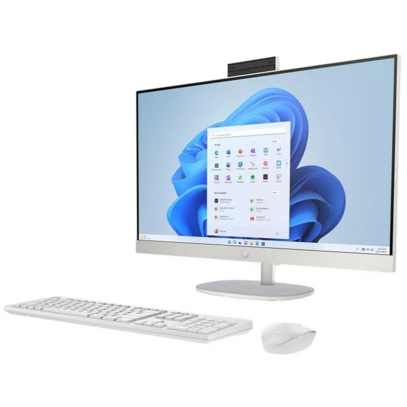 Ordenador HP 27-cr0080ns Intel Core i5-1335U 16GB 1TB SSD 27" Táctil FHD Blanco - Imagen 3