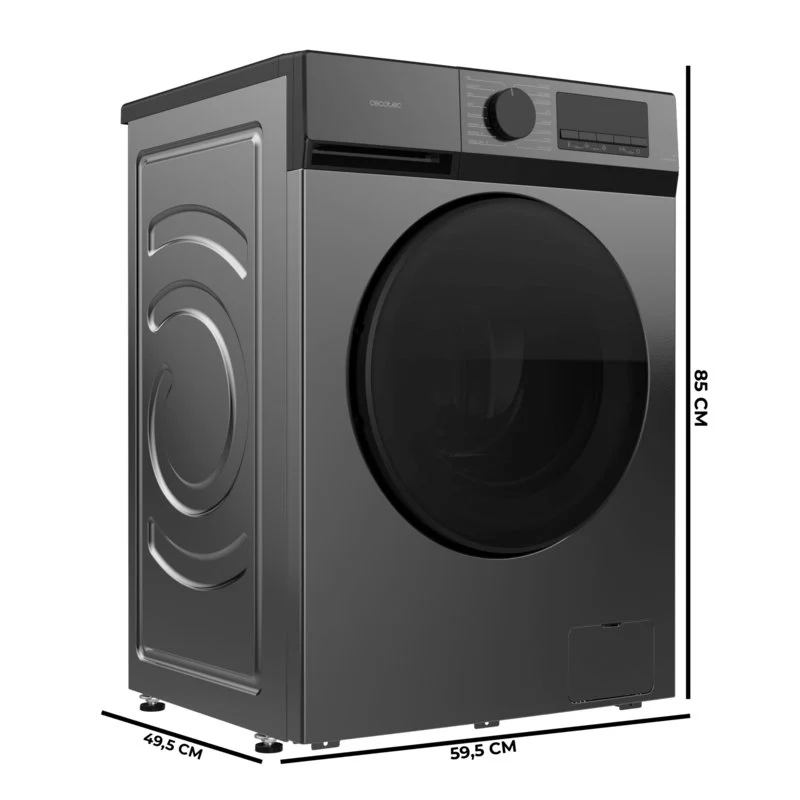Lavadora Cecotec Bolero DressCode 7450 Inverter 7Kg Clase A-10% Inox - Imagen 3
