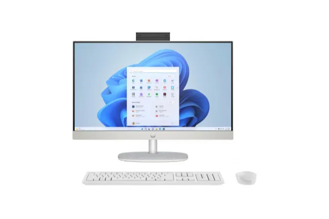 Ordenador HP 24-CR0121NS Intel Core i5-1335U 16GB 512GB SSD 23.8" Sin Sistema Operativo Blanco