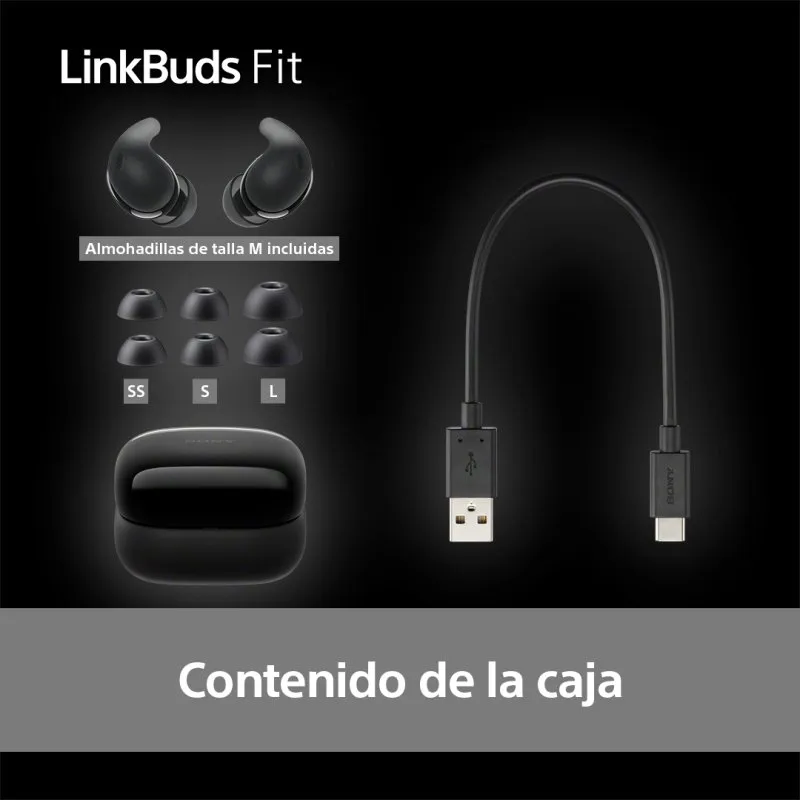 Auriculares Sony Serie LinkBuds WF-LS910N en 3 colores - Imagen 4