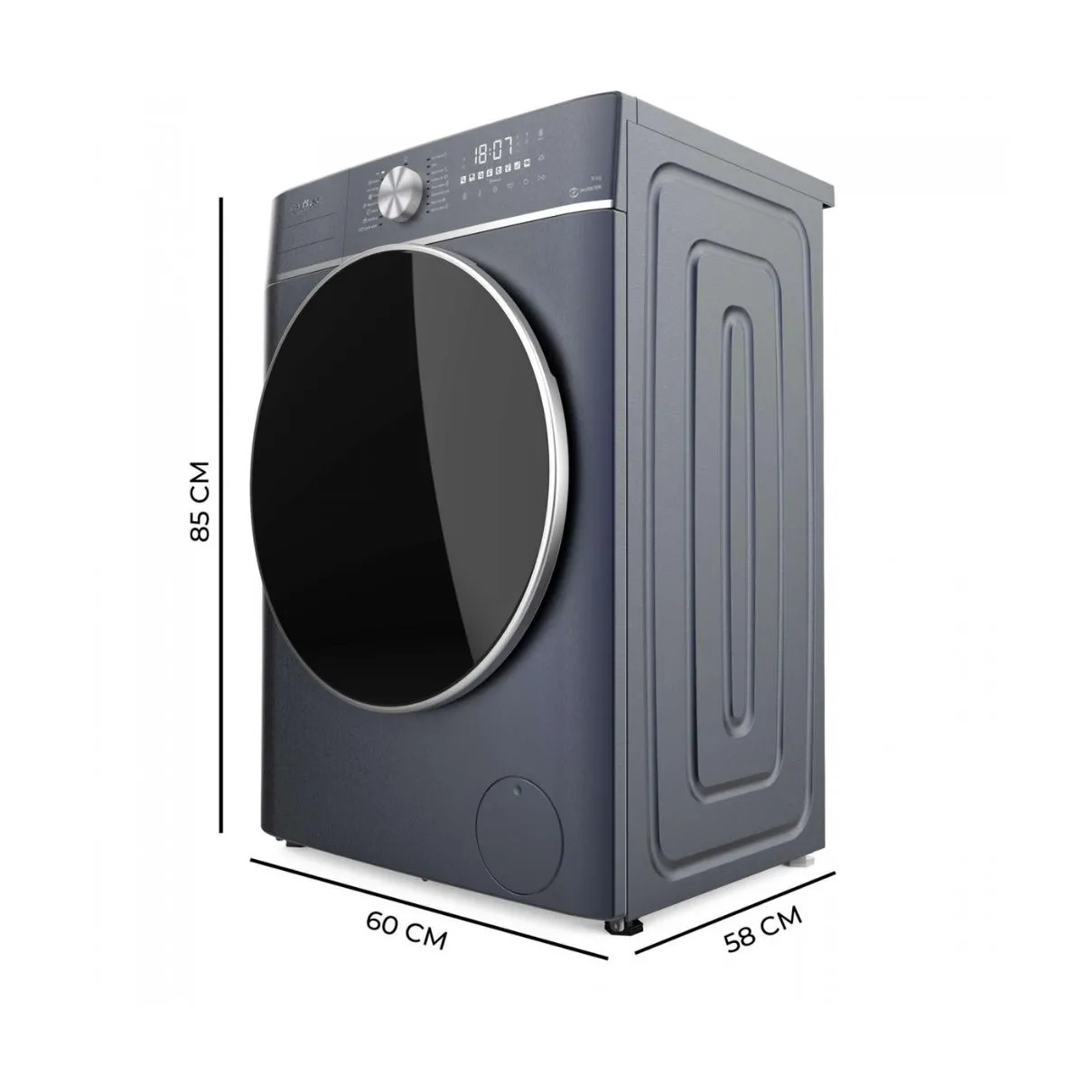 Lavadora Cecotec Bolero DressCode 8800 Inverter 8Kg Clase A Azul Oscuro - Imagen 2