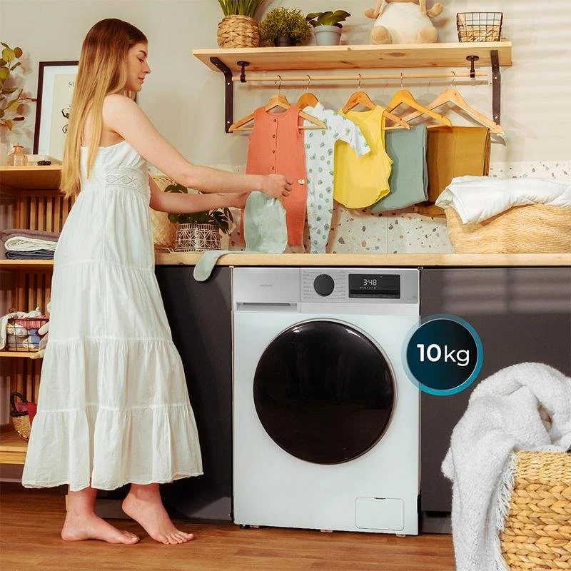 Lavadora Cecotec Bolero DressCode 10450 Inverter Plus 10Kg Clase A-10% Blanco - Imagen 2