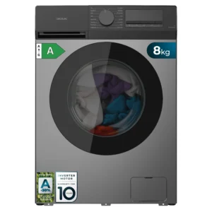 Lavadora Cecotec Bolero DressCode 8450 Inverter Steel 8Kg Clase A-20% Gris Oscuro