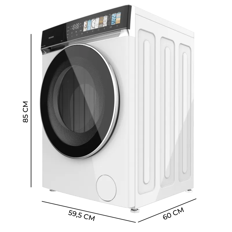 Lavadora Cecotec Bolero DressCode 10970 Direct Drive 10Kg Clase A Blanco - Imagen 3