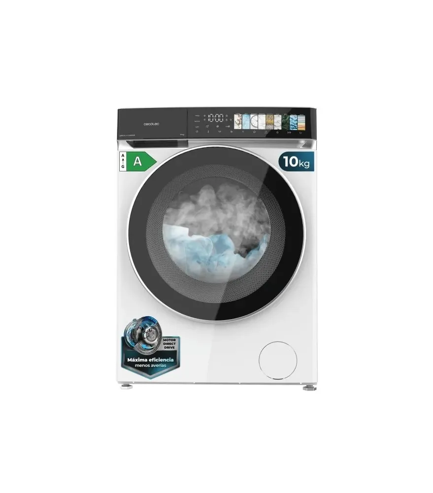 Lavadora Cecotec Bolero DressCode 10970 Direct Drive 10Kg Clase A Blanco