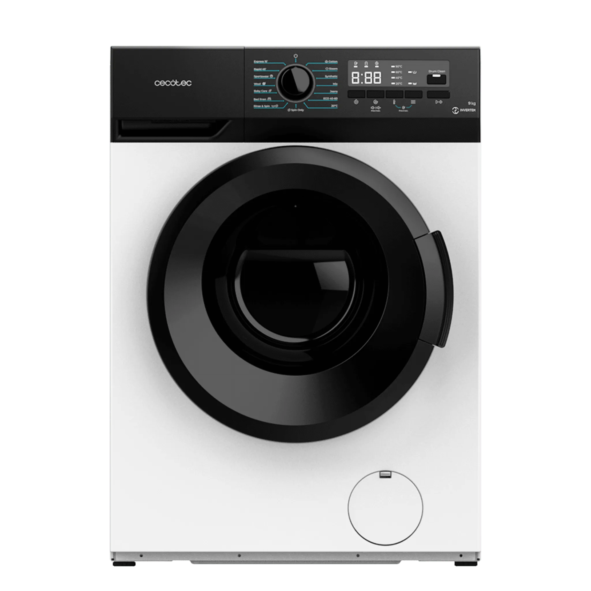 Lavadora Cecotec Bolero Dresscode 9300 Inverter Max 9Kg Clase A Blanco - Imagen 3