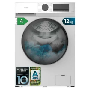 Lavadora Cecotec Bolero DressCode 12450 Inverter 12Kg Clase A-20% Blanco