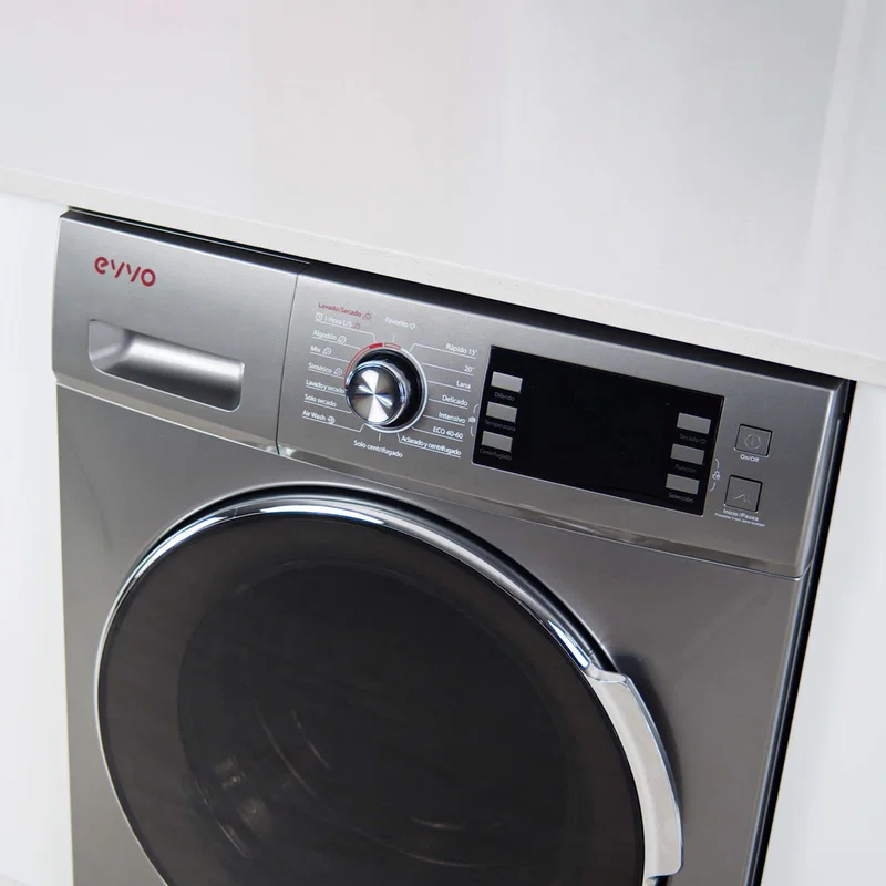 Lavadora EVVO W3.9DXe 9Kg Clase B Inox - Imagen 3