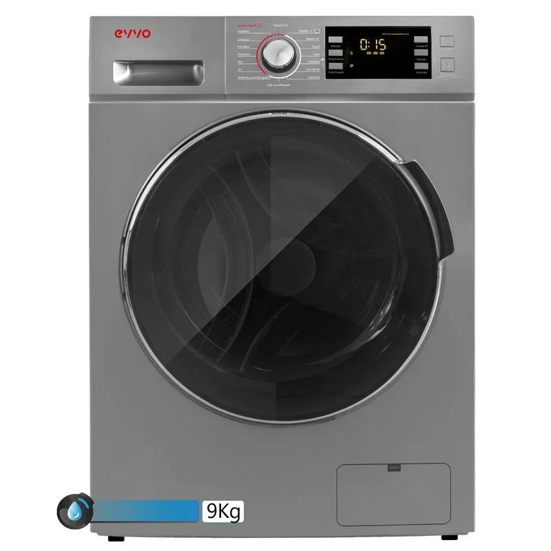 Lavadora EVVO W3.9DXe 9Kg Clase B Inox