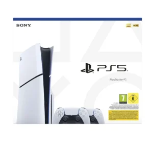 Consola Sony PlayStation 5 Slim Standard 1TB SSD Chasis E Blanco + 2 mandos DualSense