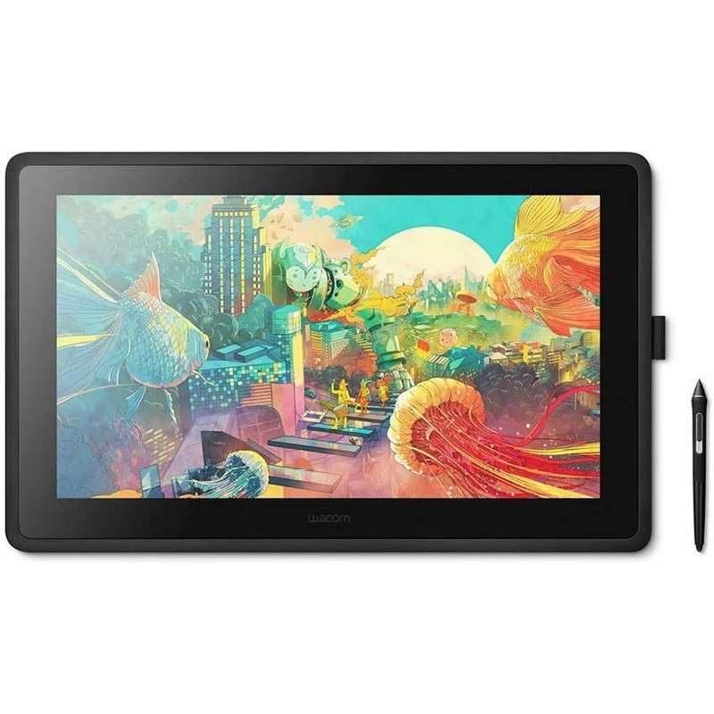 Tablet Wacom 22" Cintiq Monitor Interactivo Creativo Negro