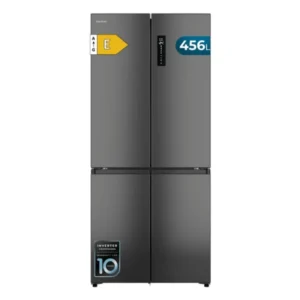 Frigorífico 4P Cecotec Bolero CoolMarket 4D 456 SBI Dark 190cm 456L Clase E Negro