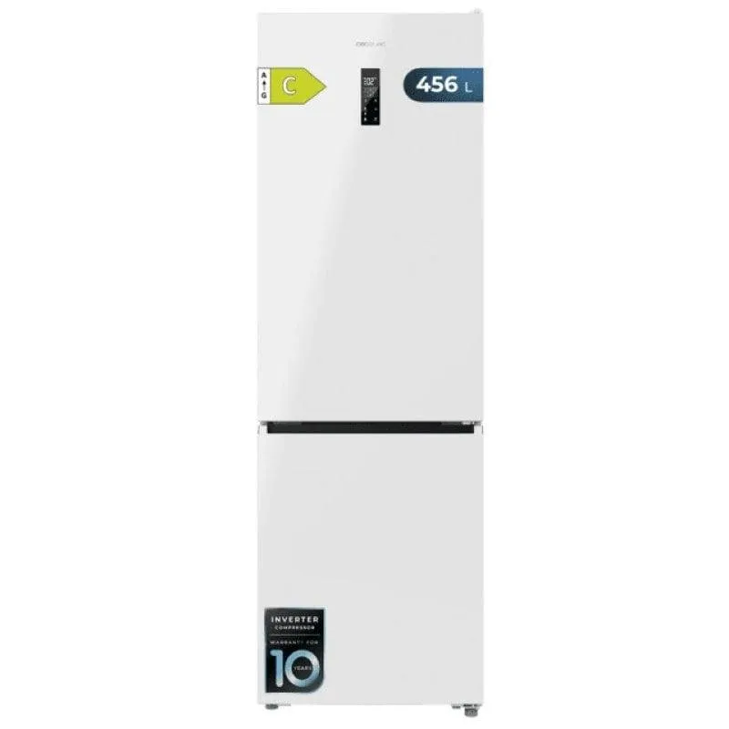 Frigorífico Cecotec Bolero CoolMarket Combi 456 201cm 456L Clase C Blanco