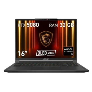 Portátil MSI Stealth A16 AI+ A3XWIG-061ES 32GB 1TB SSD 16" Negro