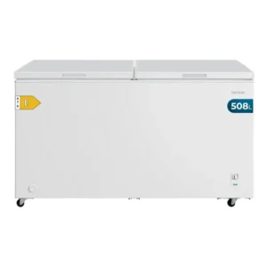 Congelador Cecotec Bolero CoolMarket Chest Duo 508M White 85cm 508L Clase E Blanco