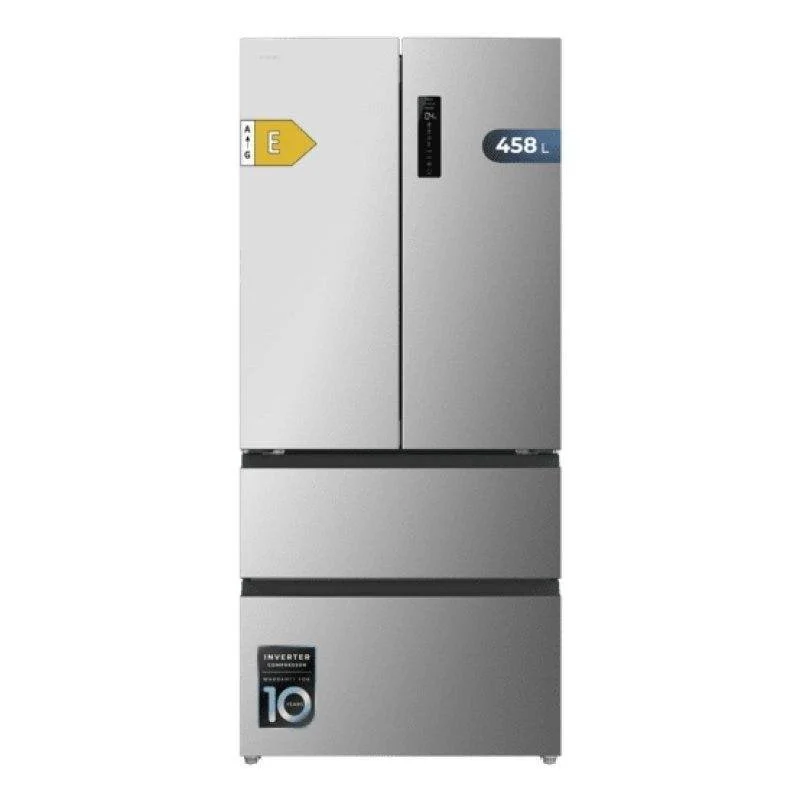 Frigorífico Americano Cecotec Bolero CoolMarket F2D 458 SBI 189cm 458L Clase E Inox