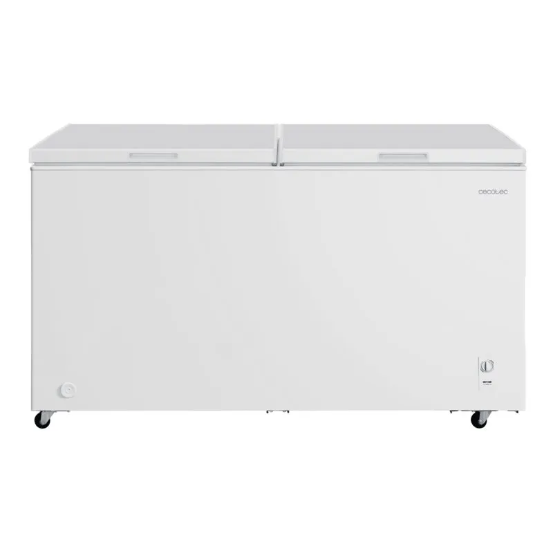 Congelador Cecotec Bolero CoolMarket Chest Duo 508M White 85cm 508L Clase E Blanco - Imagen 2