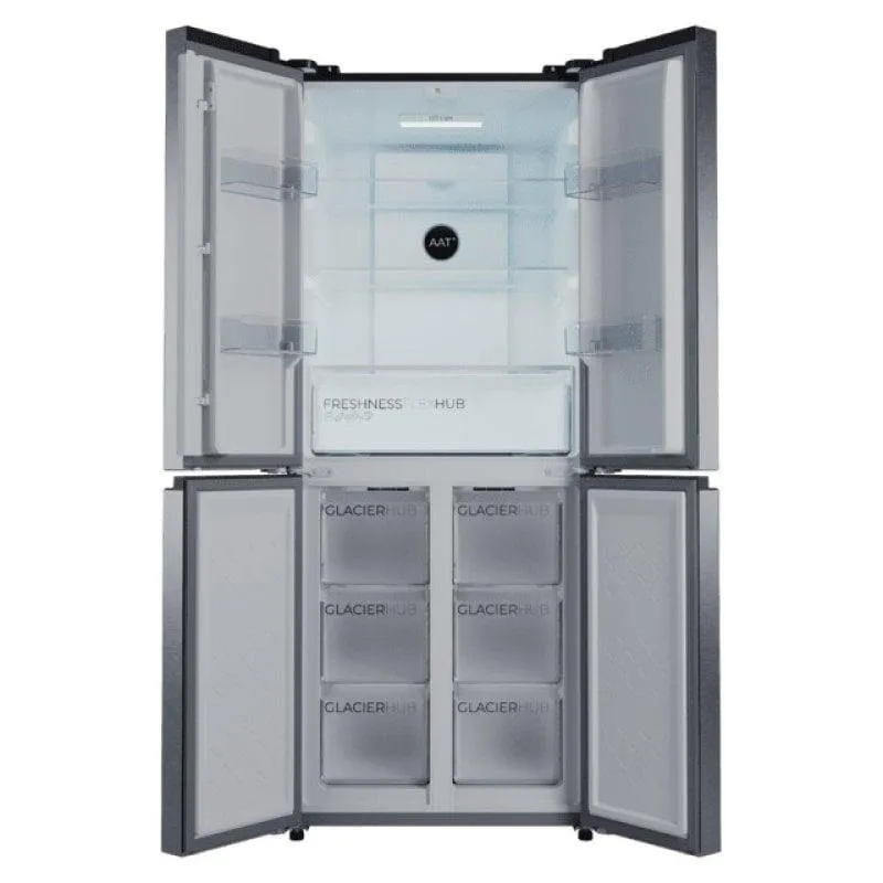 Frigorífico 4 Puertas Cecotec Bolero CoolMarket 4D 394 176cm 394L Clase E Inox - Imagen 3