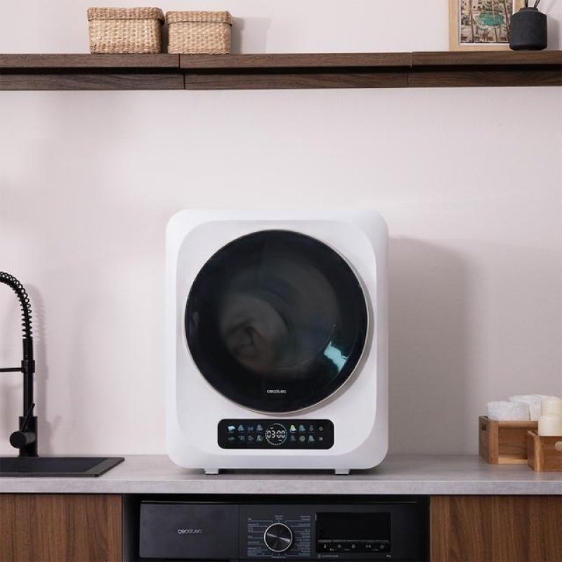 Mini Secadora Cecotec Bolero DressCode Dry 3400V 3Kg Clase G Blanco - Imagen 2