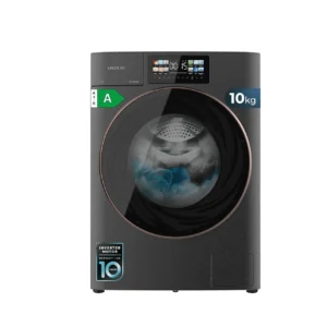 Lavasecadora Cecotec Bolero Wash&Dry 106950 Autodose Inverter 3D Steel 10/6Kg Clase A Gris Oscuro