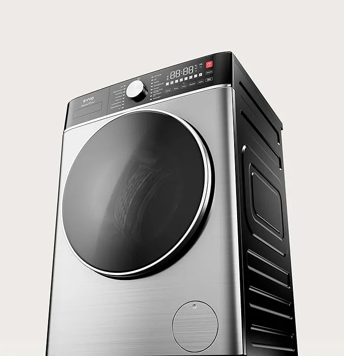 Lavasecadora EVVO Nature M10/6X 10/6Kg Clase A Inox - Imagen 3