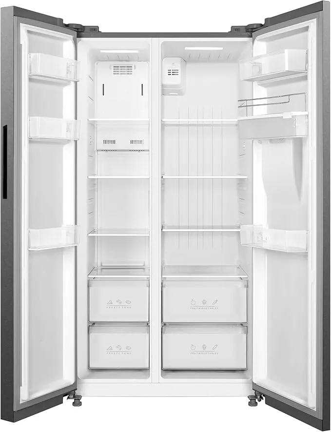 Frigorífico 4P Cecotec Bolero CoolMarket SBS 551 WD 176cm 551L Clase E Inox - Imagen 3