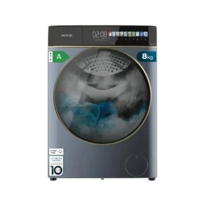 Lavasecadora Cecotec Bolero Wash&Dry 85900 Inverter Titanium 8/5Kg Clase A Gris Oscuro
