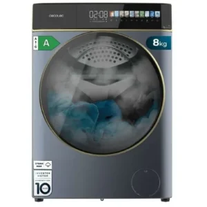 Lavasecadora Cecotec Bolero Wash&Dry 85900 Inverter Titanium 8/5Kg Clase A Gris Oscuro