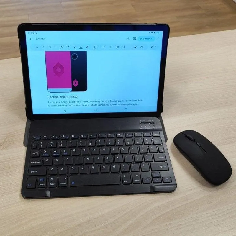 Tablet Cubot TAB 70 WiFi + 4G 6GB 128GB 10.95" Gris con Teclado - Imagen 4