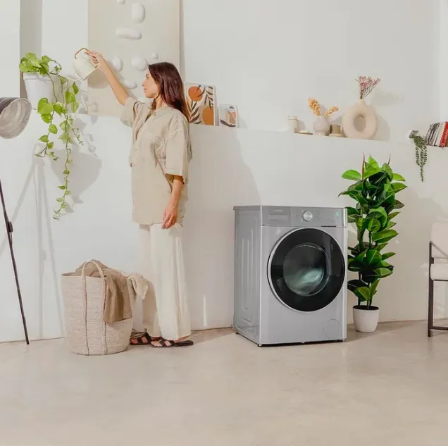 Lavasecadora Cecotec Bolero Wash&Dry 10680 Inverter Steel 10/6Kg Clase A Gris - Imagen 2