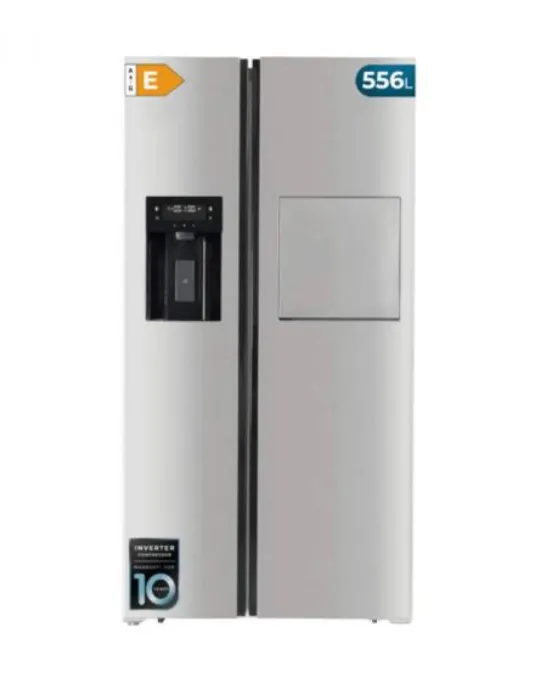 Frigorífico Americano Cecotec Bolero CoolMarket SBS 556 WID 178cm 556L Clase E Inox
