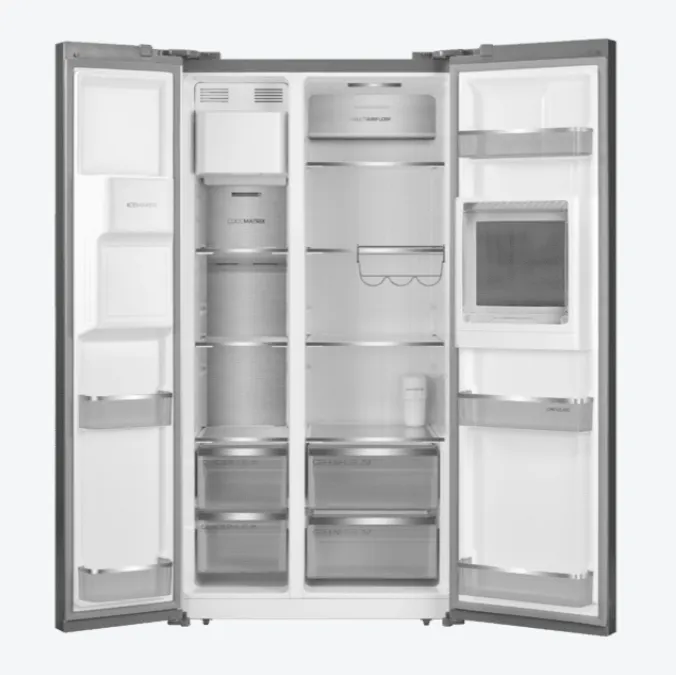 Frigorífico Americano Cecotec Bolero CoolMarket SBS 556 WID 178cm 556L Clase E Inox - Imagen 3
