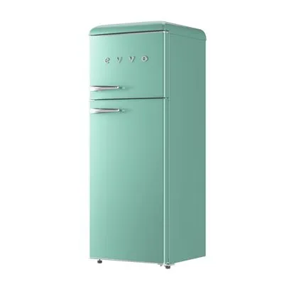Frigorífico Evvo F45G Retro 148.5cm 215L Clase E Verde Claro - Imagen 4