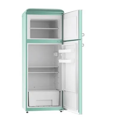 Frigorífico Evvo F45G Retro 148.5cm 215L Clase E Verde Claro - Imagen 3