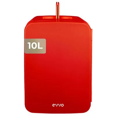 Frigorífico Mini Evvo F10 R 51cm 10L Clase E Rojo
