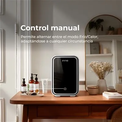 Frigorífico Mini Evvo F6WH Beauty 48.5cm 6L Blanco - Imagen 3