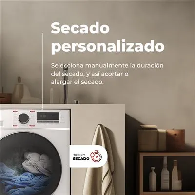 Secadora EVVO Nature S8X D 8Kg Clase D Inox - Imagen 3