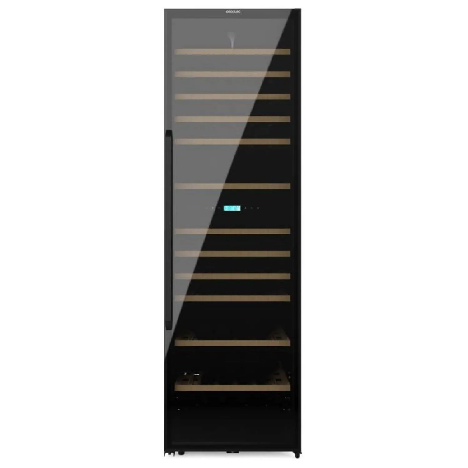 Vinoteca Cecotec Bolero GrandSommelier Duo 179000 Black 195.5cm 176 Botellas Clase G Negro